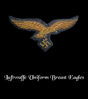 Enter Luftwaffe Uniform Breast Eagles